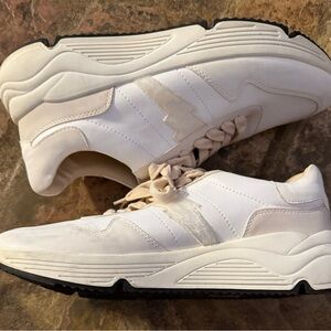 White Athletic Shoes